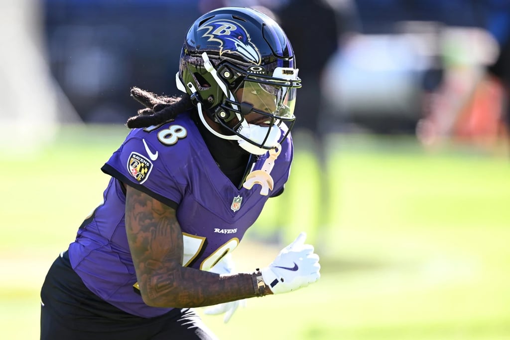 NFL: Diontae Johnson se une a los Texans tras su salida de los Ravens
