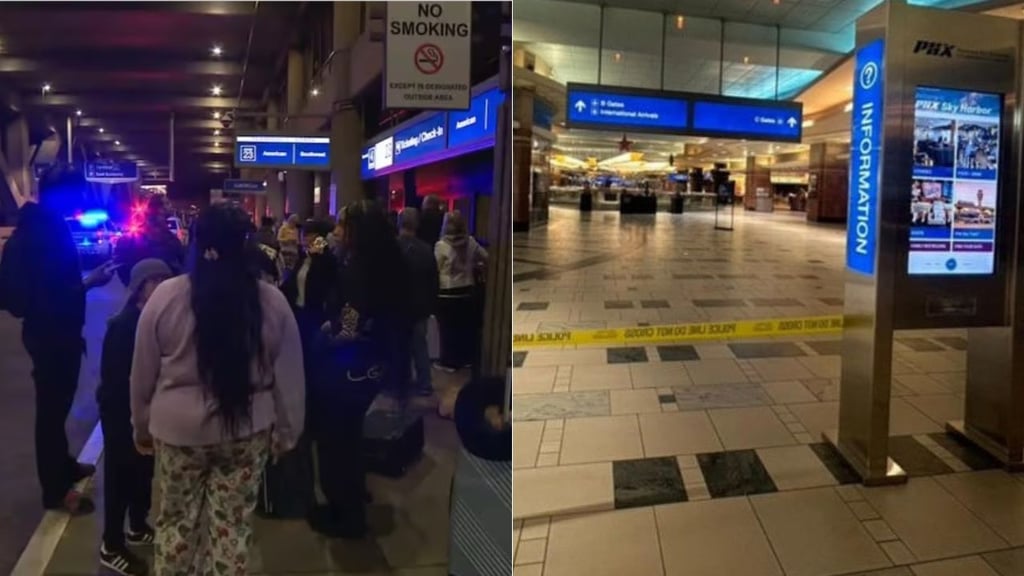 Disputa familiar en aeropuerto de Estados Unidos termina en tiroteo