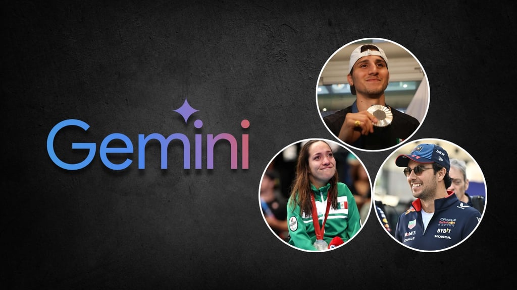 Estos son los mejores atletas mexicanos del 2024, según Google Gemini