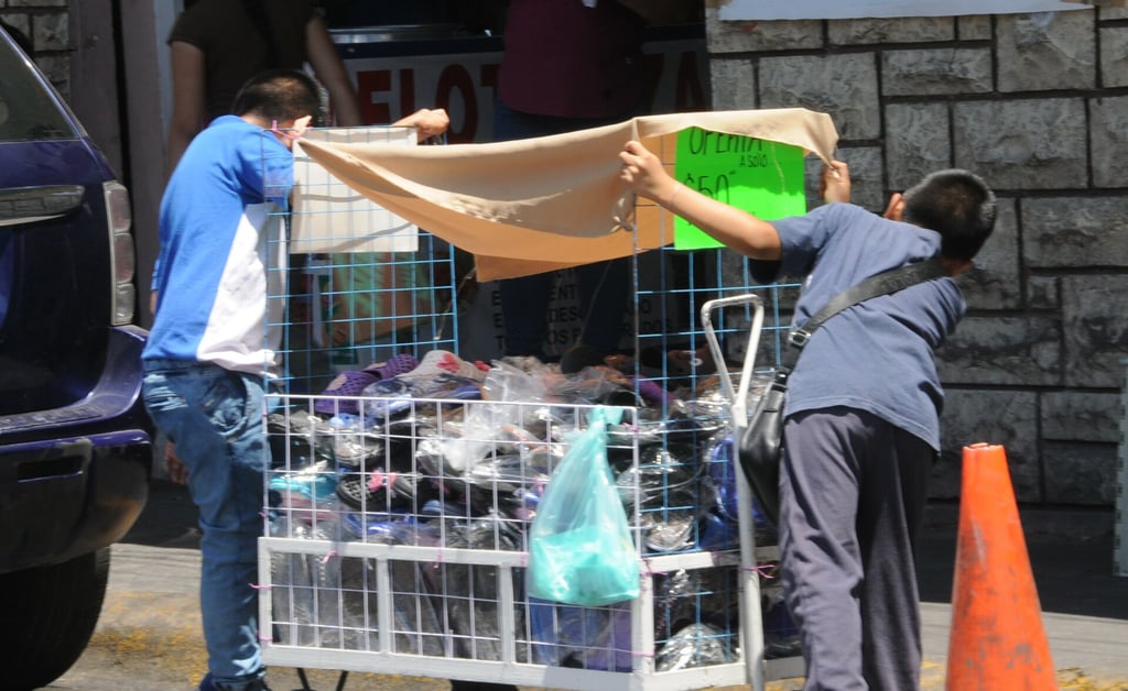 Trabajo infantil o niños pidiendo dinero, incrementan durante diciembre en Durango