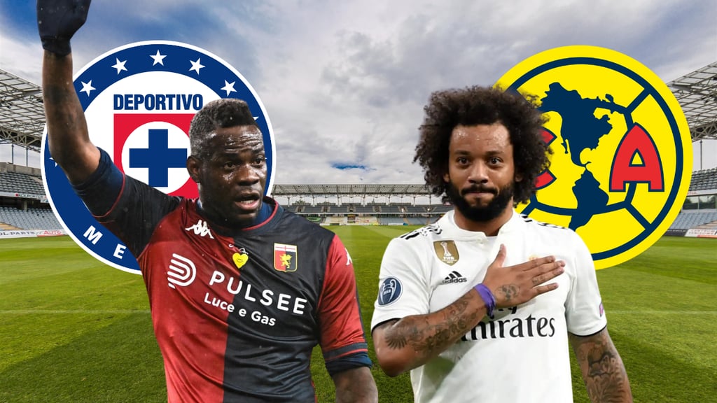 Liga MX: ¿Marcelo al América y Balotelli al Cruz Azul? Esto es lo que sabemos