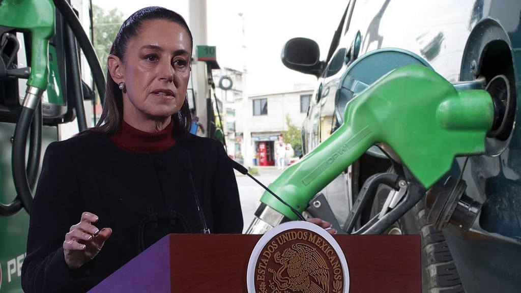 ¿Gasolina regular en 26 pesos el litro? Esto dijo Sheinbaum al respecto