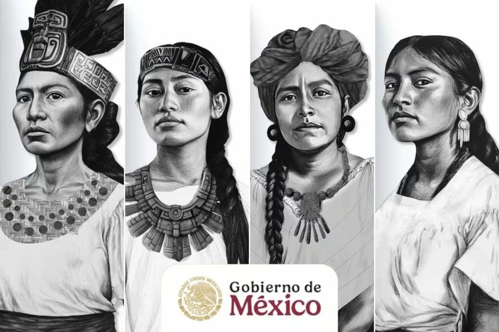 Gobierno de México: Presentan nueva imagen para el 2025 dedicado al año de la Mujer Indígena