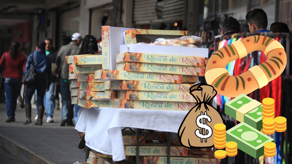 Rosca de Reyes: mercado informal acapara hasta el 65% de la venta en Durango