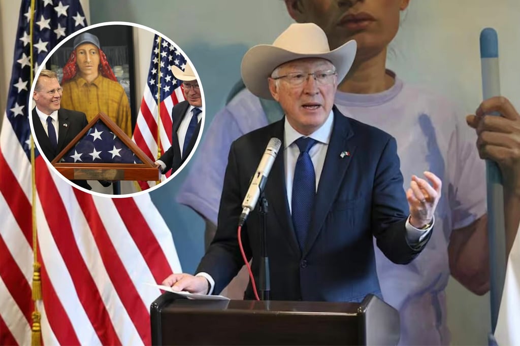 'Hay fentanilo en México y también se produce', Ken Salazar deja como encargado de la embajada a Mark Johnson