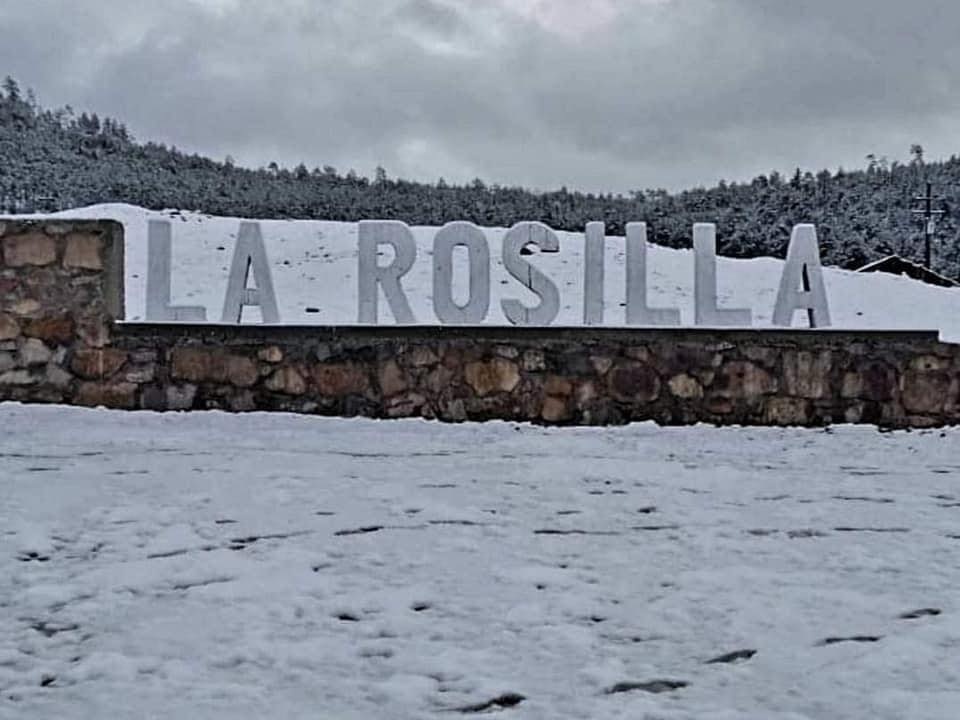 La Rosilla registró temperaturas de -16°C tras nevada