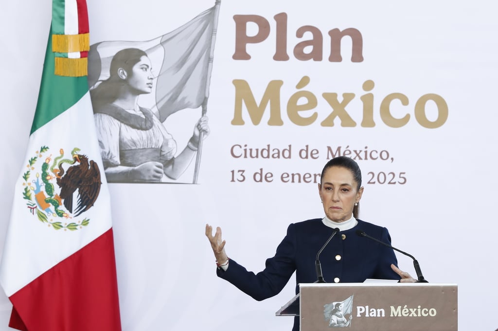 Presenta Claudia Sheinbaum el Plan México