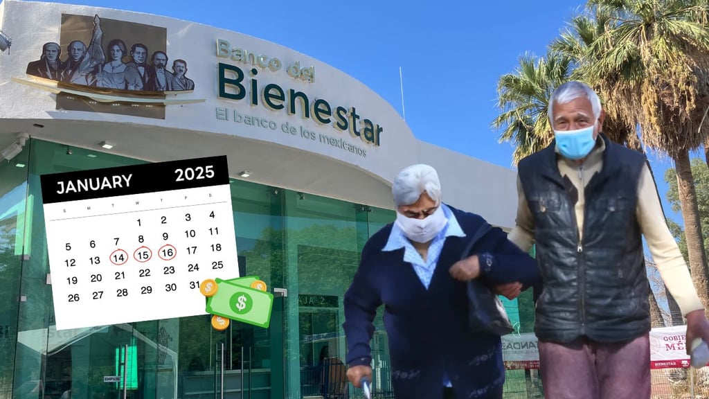 Pensión Bienestar 2025: ¿A quiénes les toca cobrar 6 mil pesos este 14, 15 y 16 de enero? 