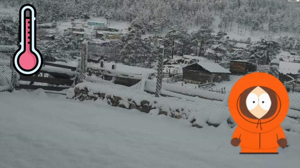 Tormenta Invernal: ¿Cuál es la temperatura más baja que se ha registrado en Durango?