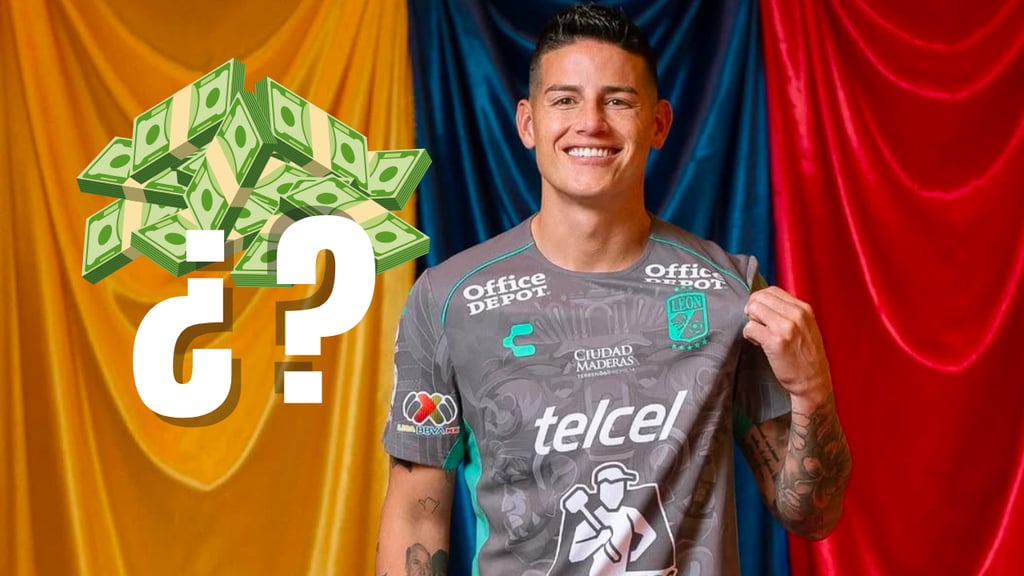 Liga MX: ¿Cuánto ganará James Rodríguez por jugar en el León?