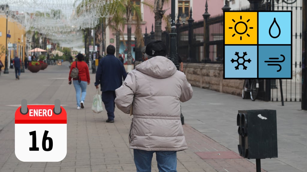 ¿Frío y lluvias en Durango? Esto dice el pronóstico de hoy jueves 16 de enero