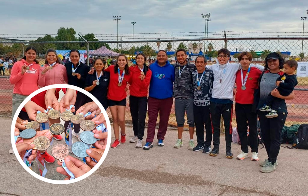 Duranguenses consiguen medallas en el IV Encuentro Atlético Invernal Pista y Campo TRC