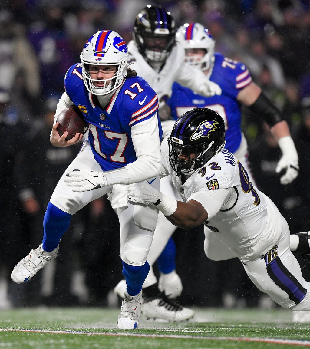 Sobresaliente. En el duelo Josh Allen-Lamar Jackson, los favoritos a obtener el premio del Jugador Más Valioso de la temporada de la NFL, Allen fue determinante para la victoria de Buffalo.