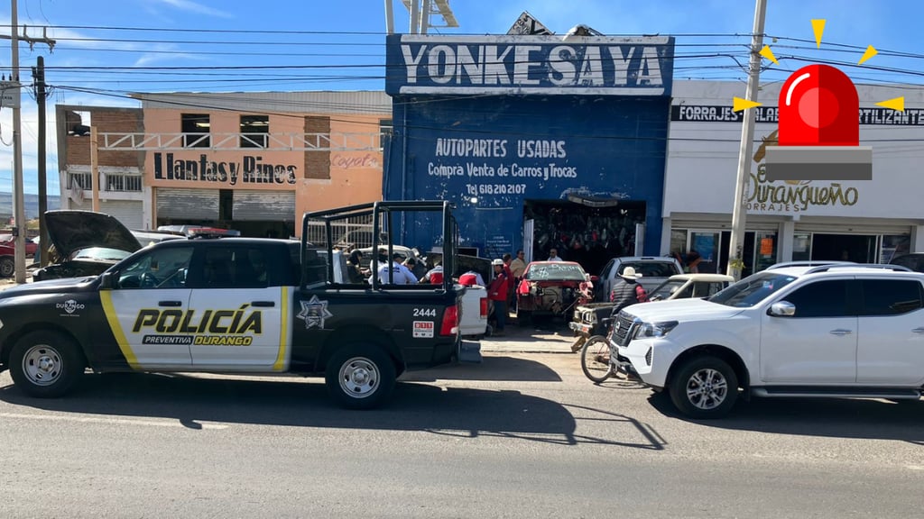 Encuentran a hombre sin vida en un yonke por bulevar Domingo Arrieta