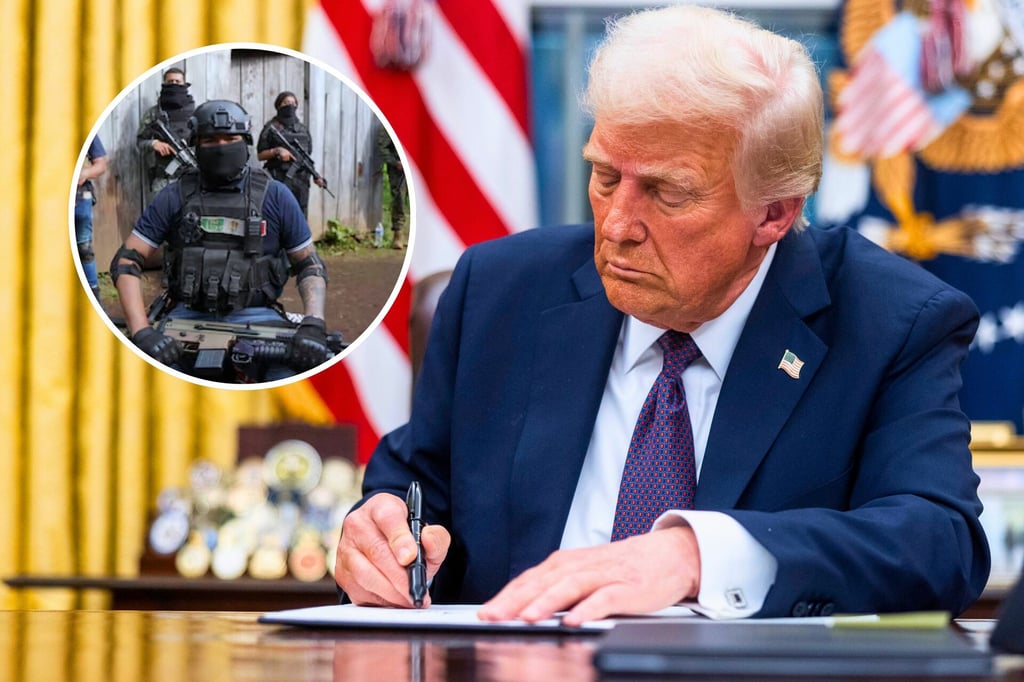 Donald Trump firma decreto que clasifica a carteles mexicanos como organizaciones terroristas