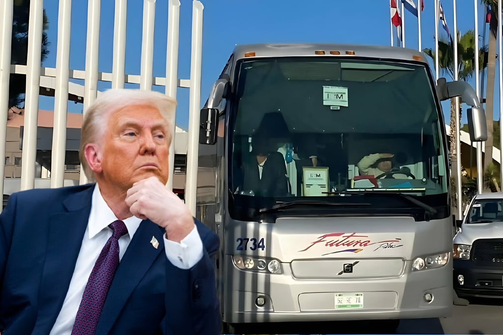 Trump deporta los primeros migrantes en el día uno de su gobierno; autobús llegó a Sonora