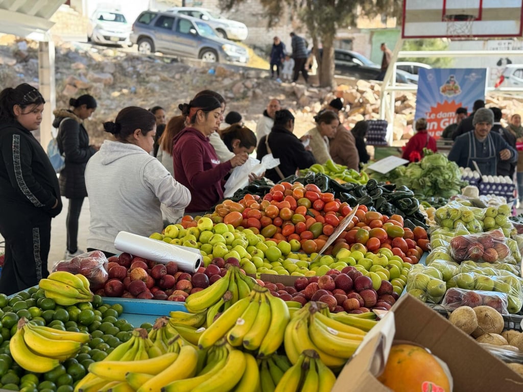 Llevan a la colonia Gobernadores el Mercadito Giro