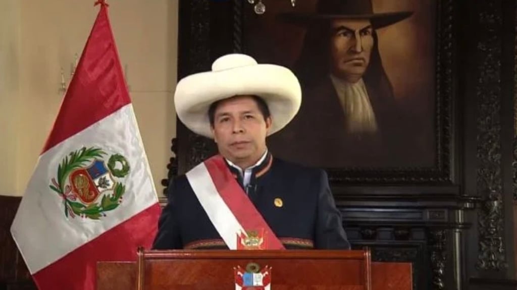 Corte Suprema de Perú confirma prisión preventiva para expresidente Pedro Castillo