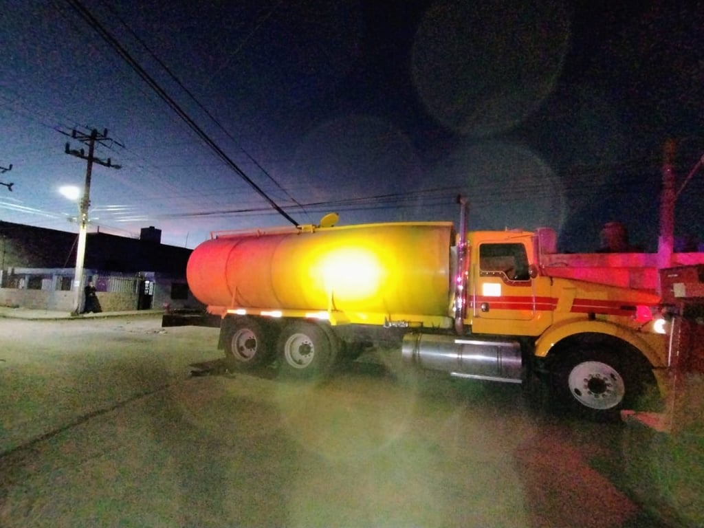 Trabajos de soldadura en una pipa generaron movilización.