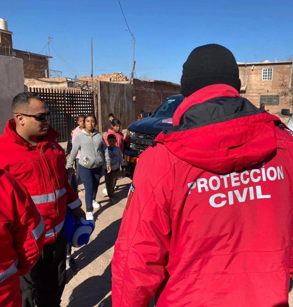 Operativos. Cuando hay pronósticos de bajas temperaturas acuden a zonas identificadas con población vulnerable.