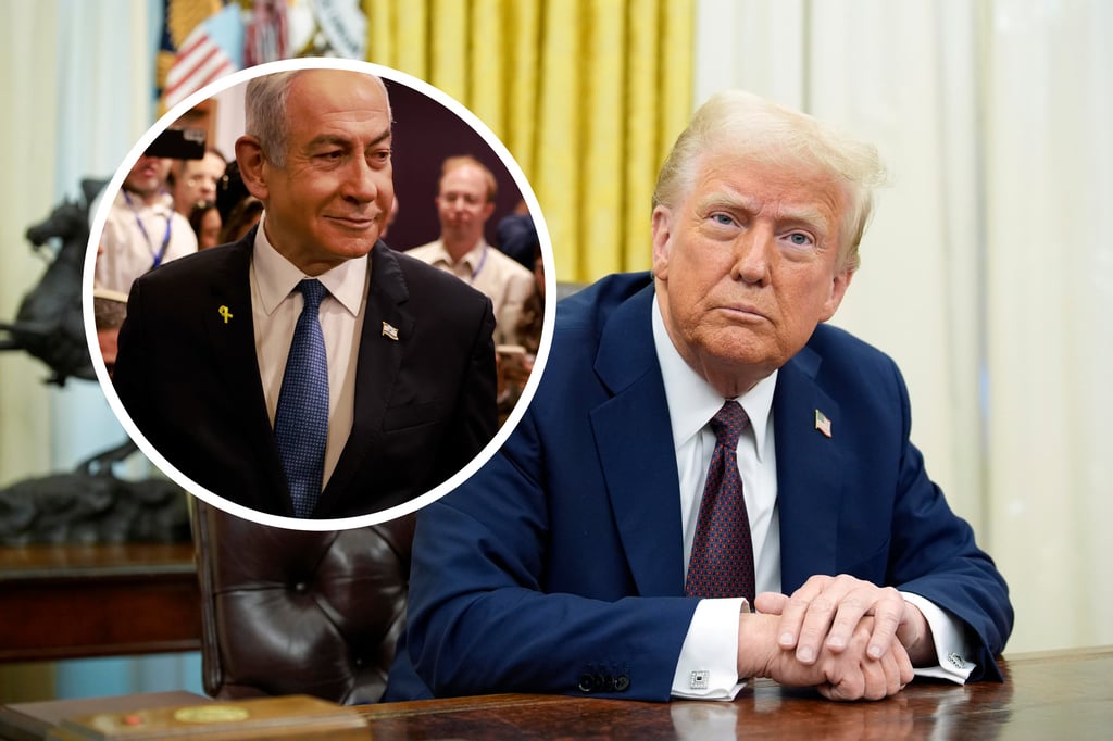 Donald Trump invita a Benjamin Netanyahu a visitar la Casa Blanca en febrero