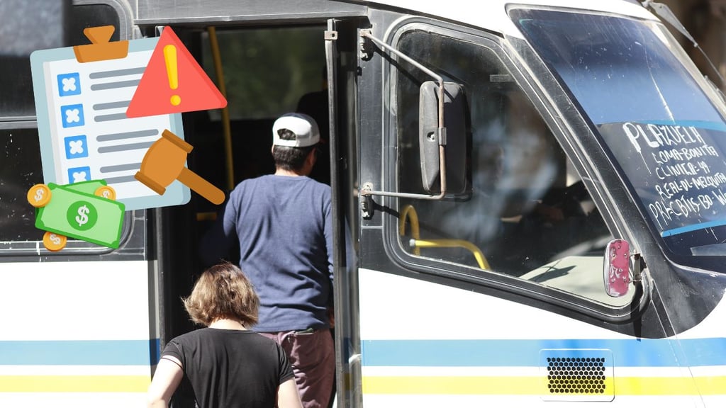 Sancionan a chofer de ruta por maltratar a un adulto mayor