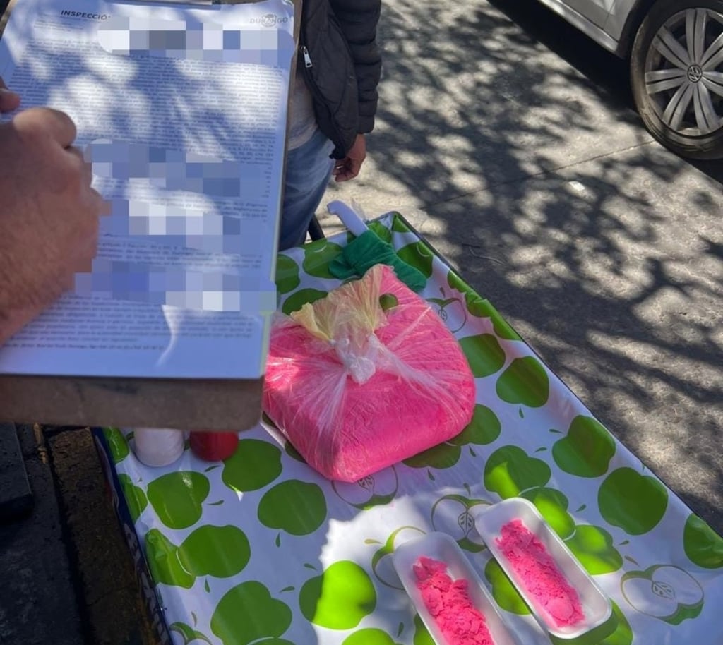 Acta. Se levantó un acta de inspección a un vendedor por hacer caso omiso a los exhortos.