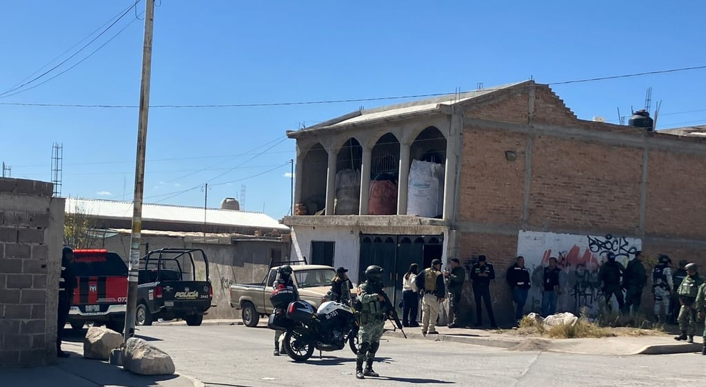 Acción. Catearon un domicilio de la colonia La Virgen con elementos de los tres órdenes de Gobierno.