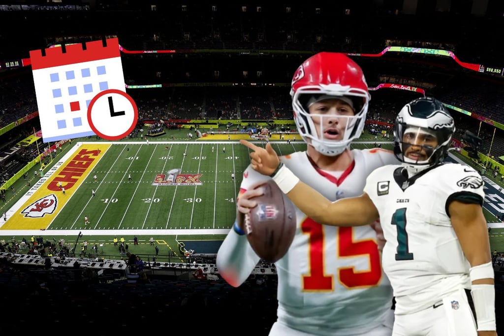Super Bowl LIX: ¿A qué hora y dónde ver el Eagles vs Chiefs este 9 de febrero?
