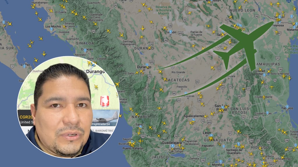 ¿Avión de espionaje de la Fuerza Aérea de EU sobrevoló Durango? Esto sabemos | VIDEO