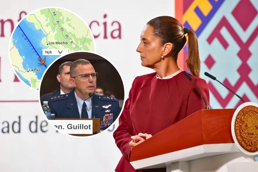 ¿Qué declaró Sheinbaum sobre los vuelos militares de EU?