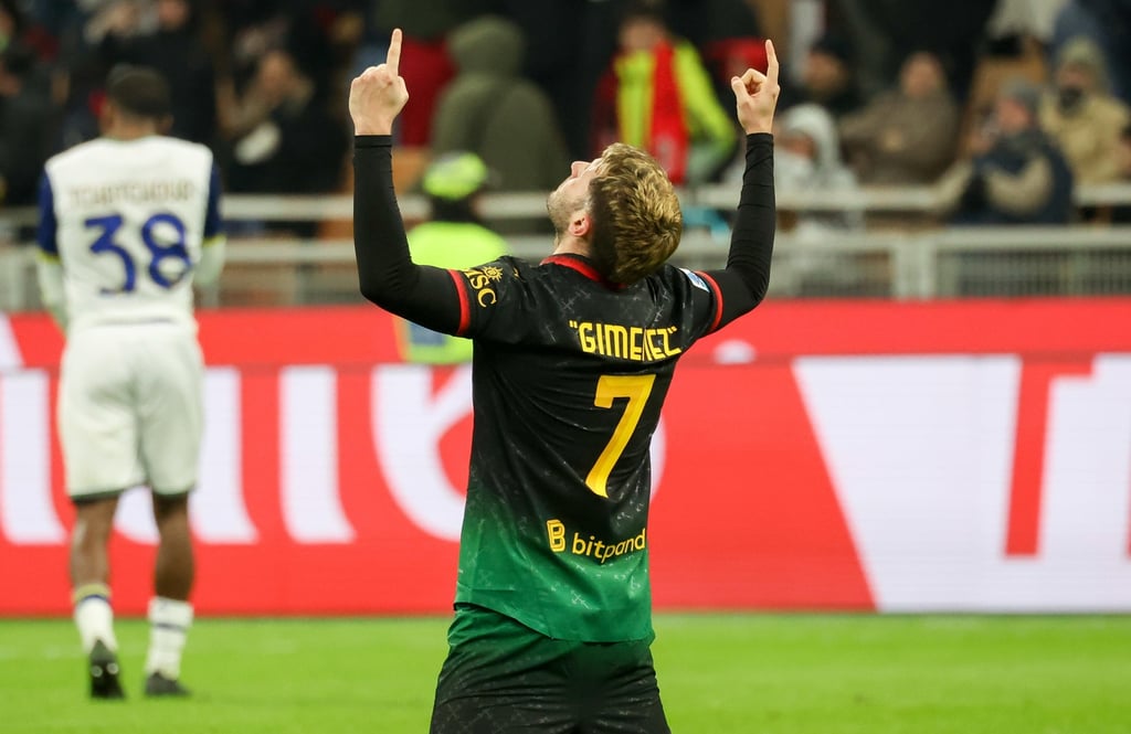 Santiago Giménez lo vuelve a hacer con el AC Milan