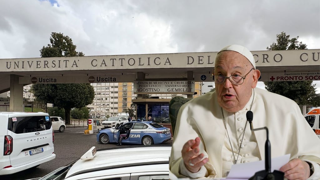 Papa Francisco agradece el cuidado de los médicos y enfermeros