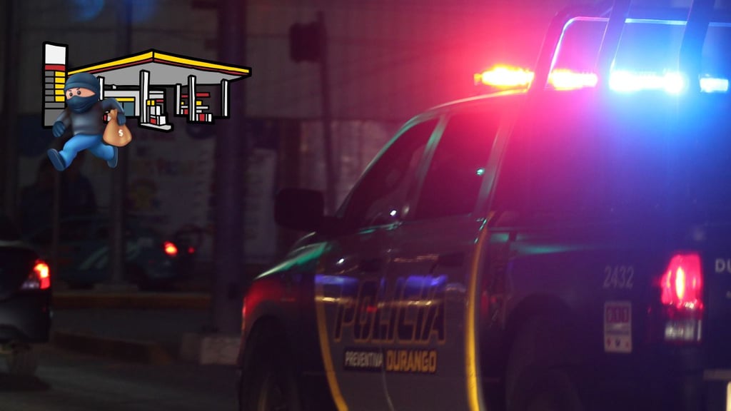 Asaltan gasolinera de Durango y se llevan 4 mil pesos en efectivo