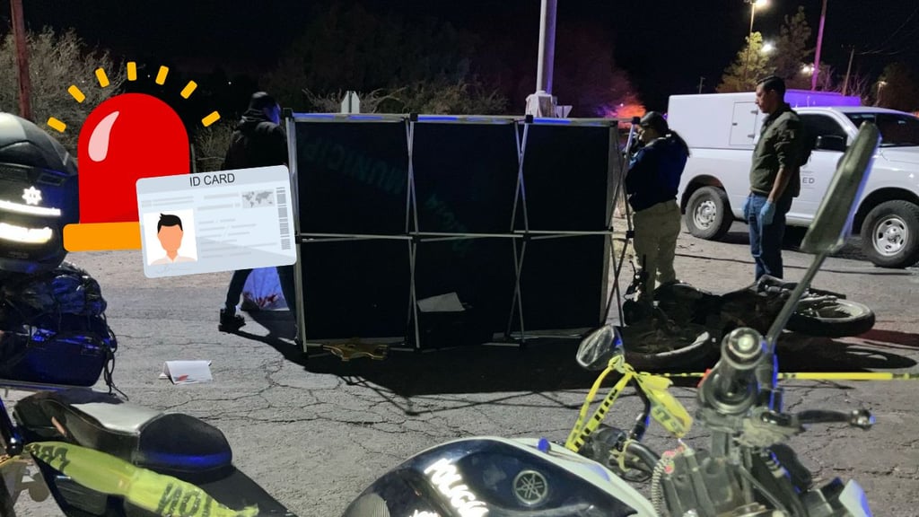 Identifican a víctimas que viajaban en motocicleta y tuvieron un accidente por El Pueblito