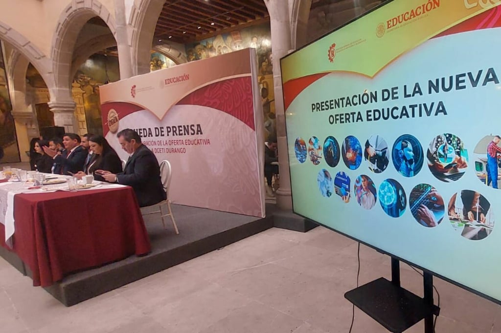 Presentan en Durango nueva oferta educativa en educación media superior