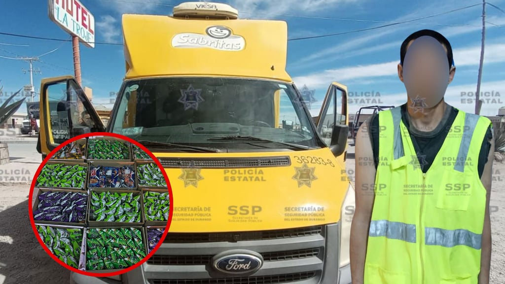 Sujeto roba camioncito de Sabritas con más de 3 mil bolsitas de botana