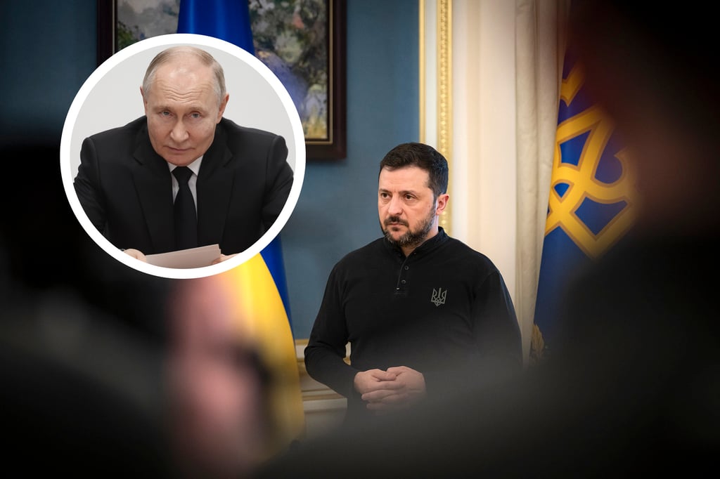 Volodímir Zelenski afirma que el mundo debe elegir entre “estar con Putin o estar por la paz”