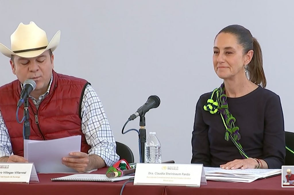 Claudia Sheinbaum inicia gira en Durango; estos son los compromisos en la comunidad indígena