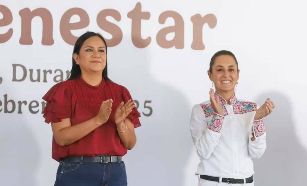 Bienestar: De gira por Mapimí, Durango, Ariadna Montiel resalta avances en pensiones y becas