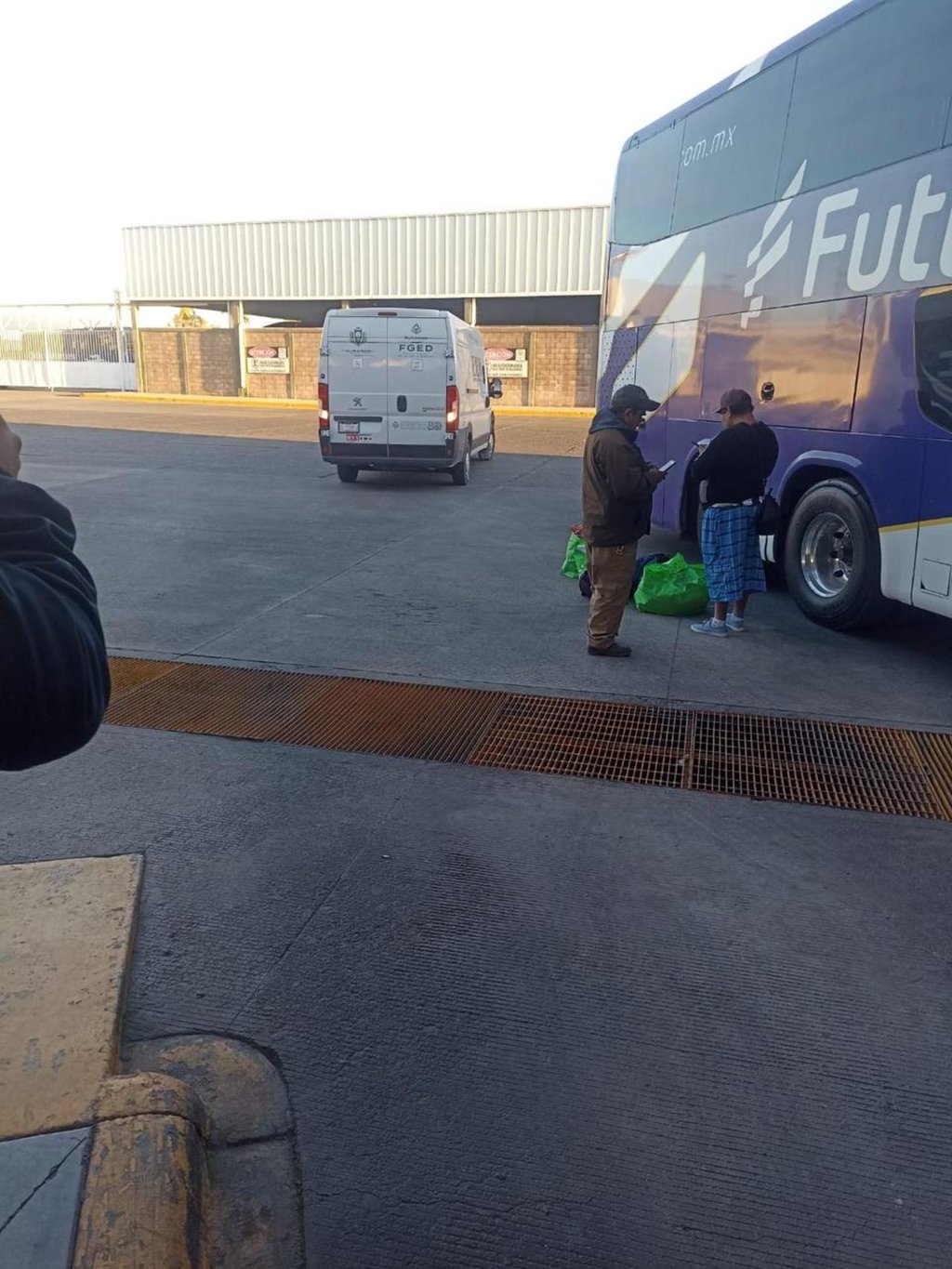Trayecto. El hecho se reportó poco después del amanecer de este martes.