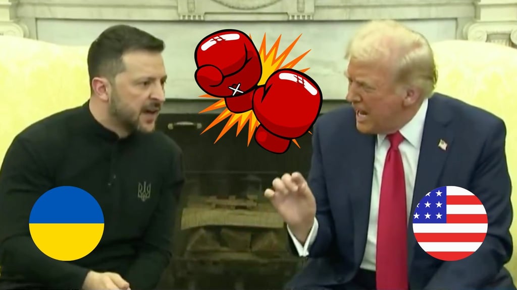 Reunión Trump-Zelenski acaba en discusión; EU acusa a Ucrania de 'jugar' con Tercera Guerra Mundial