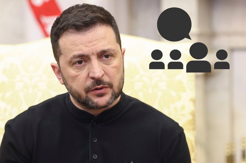 Comisión Europea y otros mandatarios se pronuncian a favor de Zelenski, tras pelea con Trump