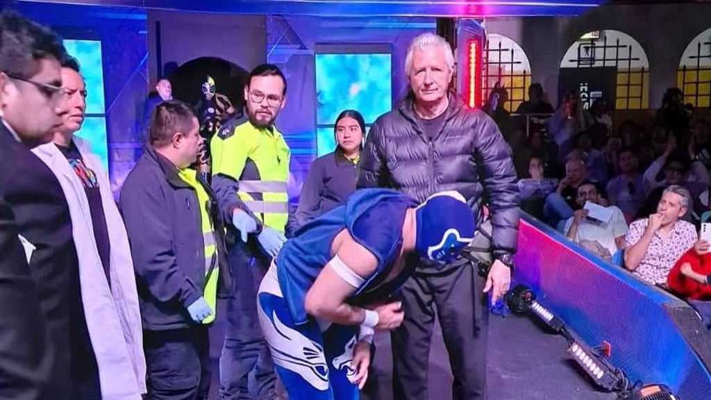 Lesión. El Hijo de Blue Panter se lastimó en su presentación antes de subir al ting.