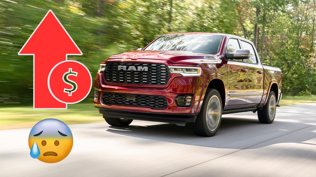 Aranceles de EU: Dodge Ram, la camioneta más vendida en USA, sube de precio considerablemente