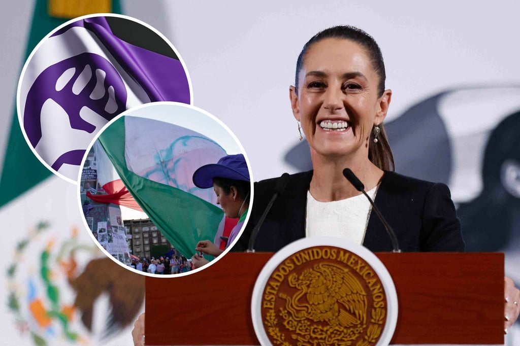 8M: Se ondeará a toda asta la Bandera Nacional, declaró Sheinbaum