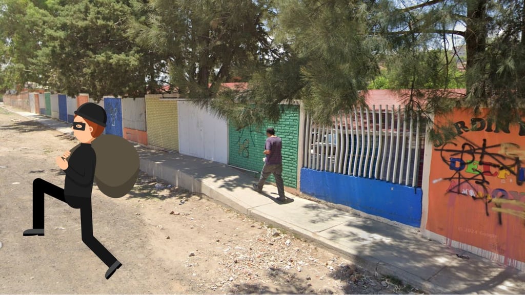 Roban de nuevo jardín de niños en la colonia Felipe Ángeles