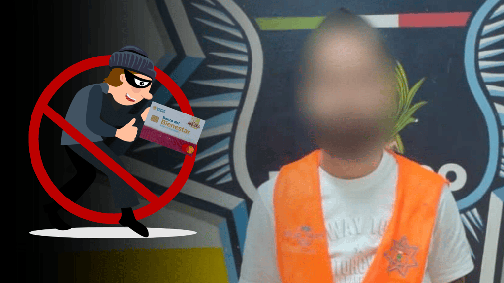 Cae 'tallador' de tarjetas del Bienestar en Durango; operaba al exterior del cajero