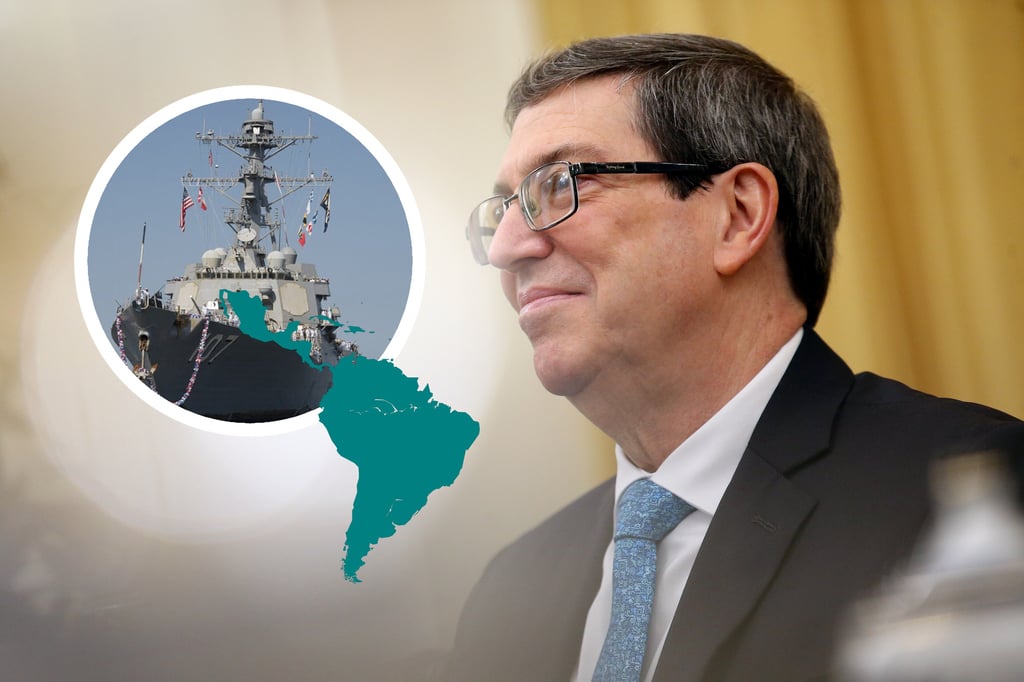 Bruno Rodríguez: 'USS Gravely, una amenaza a la seguridad y paz de América Latina y el Caribe'