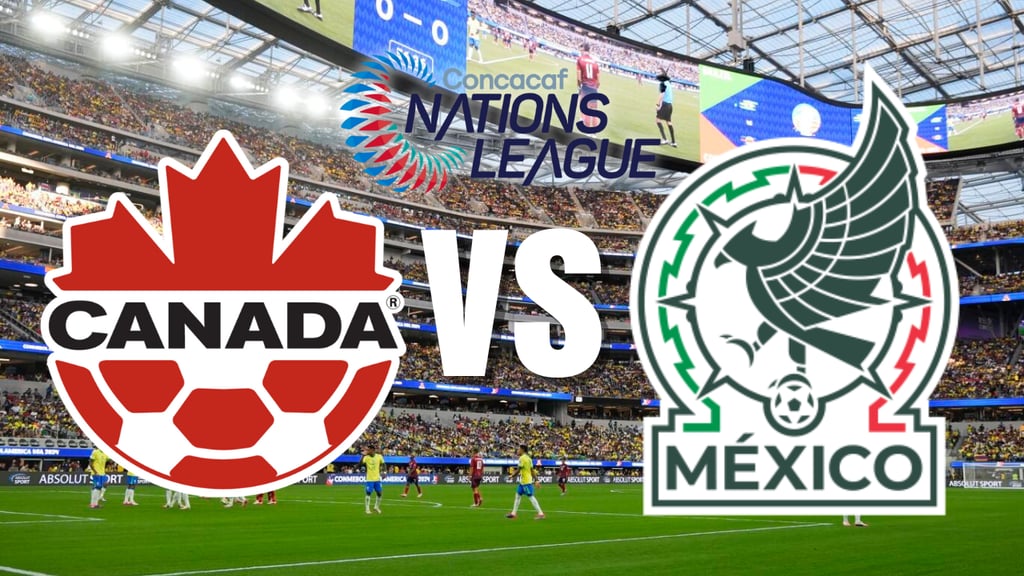 Nations League: ¿A qué hora y por dónde ver el Canadá vs México? Semifinales